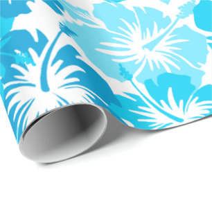 Episk hibiskus blom- hawaianska Camo Presentpapper