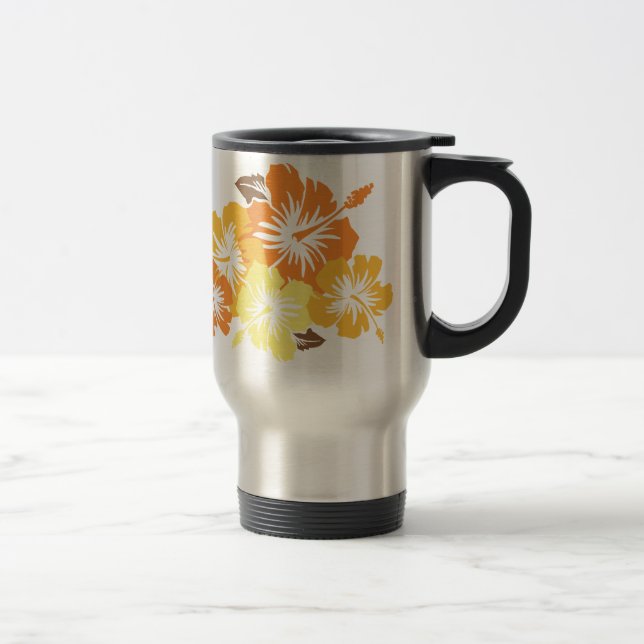 "Episk Hibiskus" i Orange Resemugg (Höger)