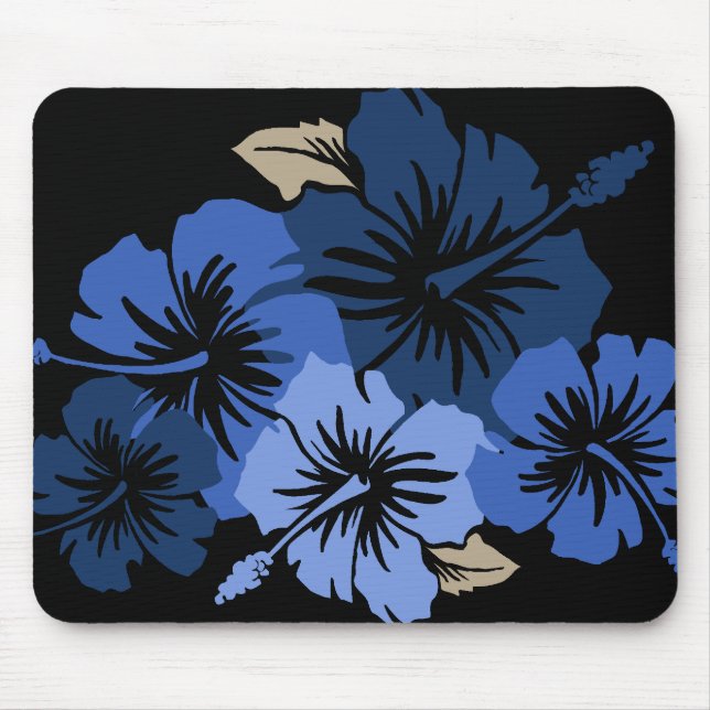 Episk hibiskus Mousepad Musmatta (Framsidan)
