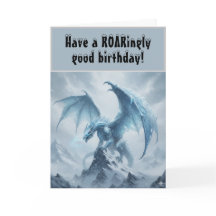 Episk isdrake fantasy födelsedag