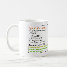 Episk kaffemuggvit kaffemugg