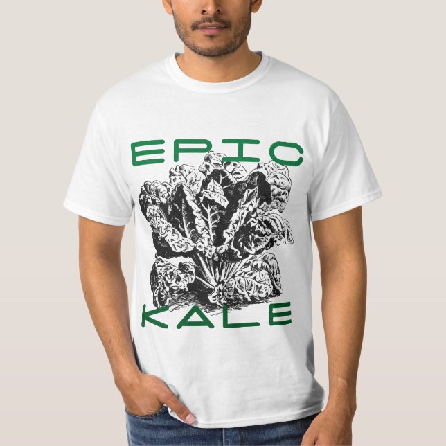 Episk Kale T Shirt (Framsida)