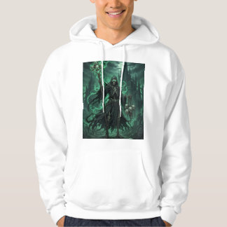 Episk kolossal titan och Reaper Mörk Fantasy-gata Hoodie