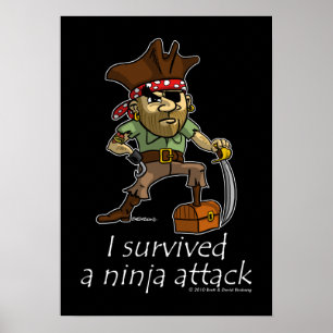 Episk krigare: Pirataffisch Poster