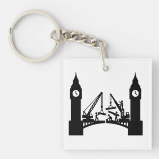 Episk london klocktorn bro konstruktion