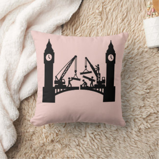 Episk london klocktorn bro konstruktion kudde