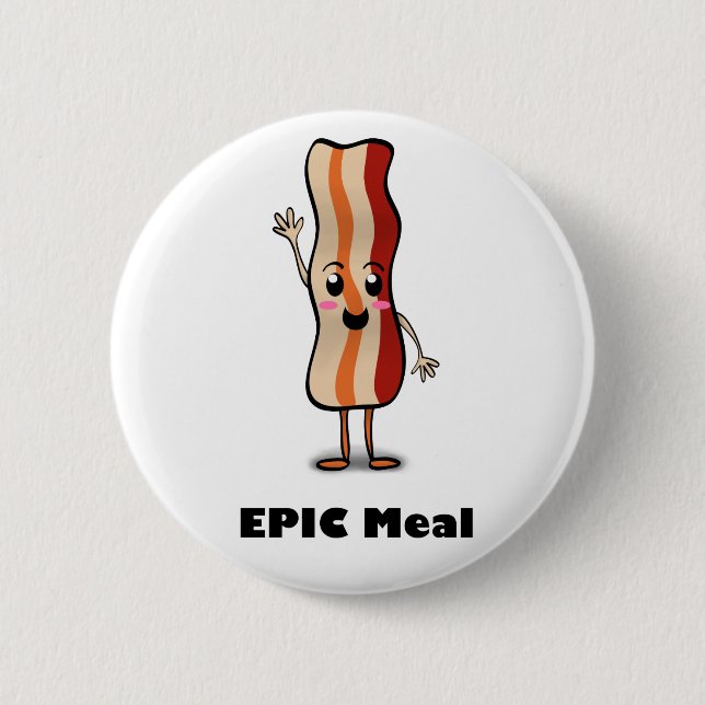 Episk målbacon! knapp (Framsida)