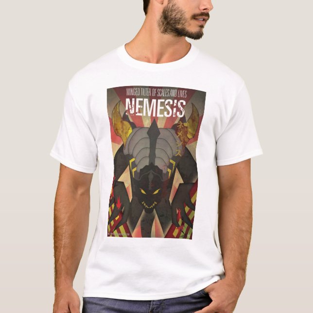 Episk NemesisKaiju T-tröja - konst vid den James Tee Shirt (Framsida)
