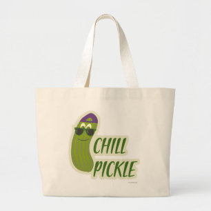 Episk Pickle Rolig Tecknad Grönsak Karakter Jumbo Tygkasse