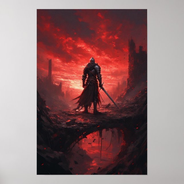 Episk riddare poster (Framsidan)