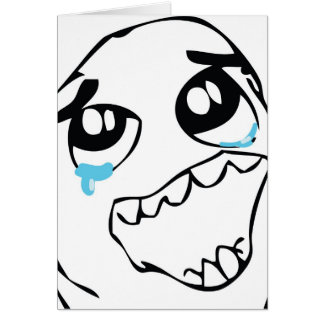 Episk seger hälsningskort