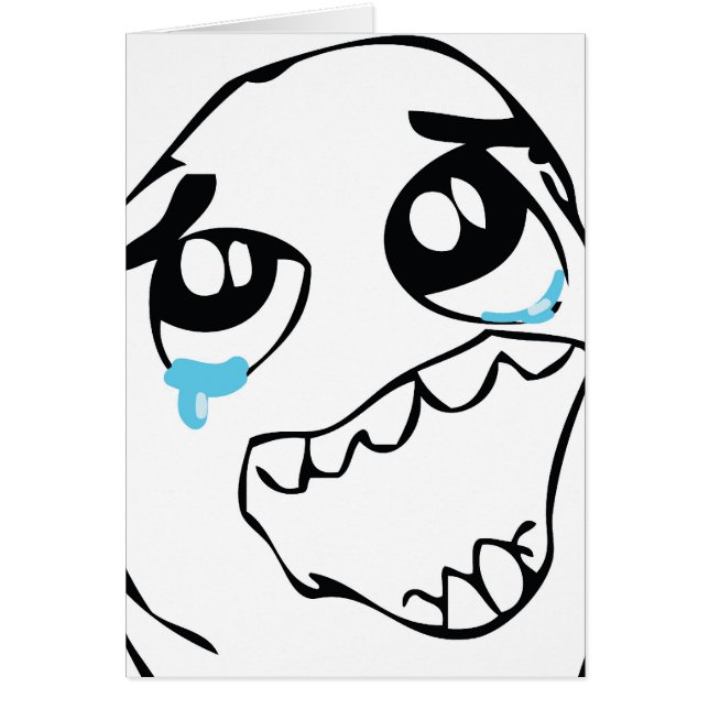 Episk seger hälsningskort (Framsidan)