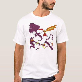 episk strid mellan bran och ondskan t shirt