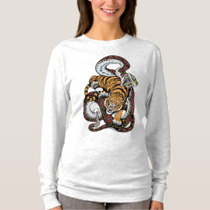 Episk strid: Tiger mot ormartskonst T Shirt