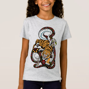 Episk strid: Tiger vs. Orm Konst T Shirt