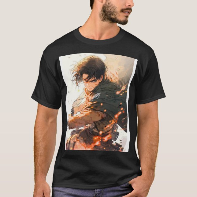 Episk svärdkrigare t shirt (Framsida)