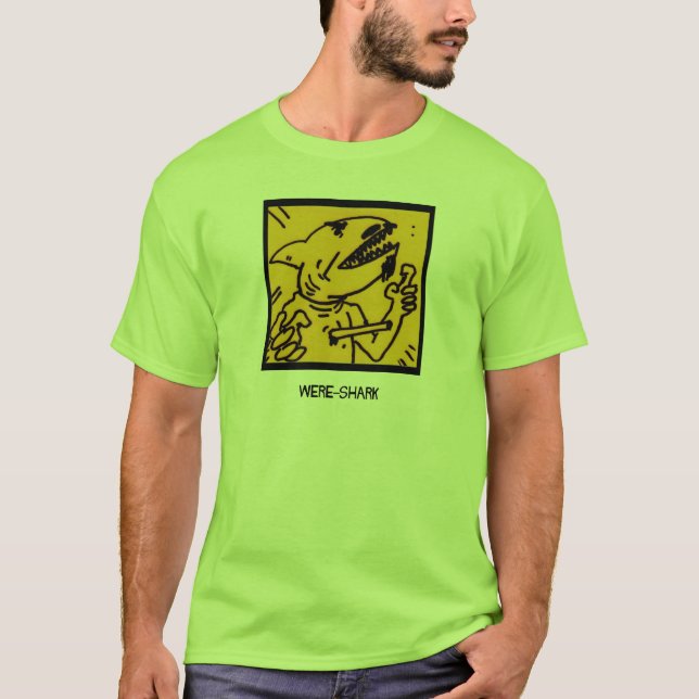 Episk Webcomic Vara-Haj utslagsplats Tee Shirt (Framsida)