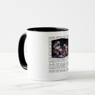 Episka Kung Fu Kattungar Kampsport Mugg