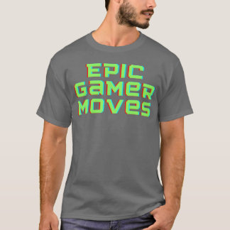 Episka spel röra spelande roligt t shirt