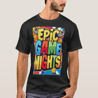 Episka Spelkvällar – Ultimata Rolighets-T-shirt T Shirt