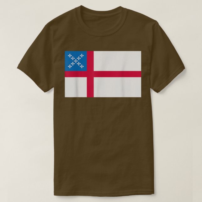 Episkopal Church Flagga T Shirt (Design framsida)