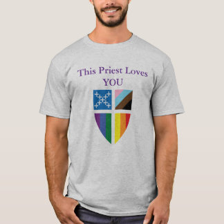 Episkopal Denna Präst Älskar Dig T Shirt