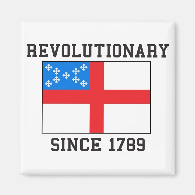 Episkopal sedan 1789 magnet (Framsidan)