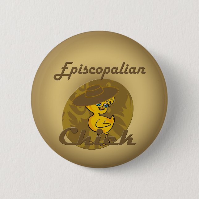 Episkopalisk Chick #6 Knapp (Framsida)