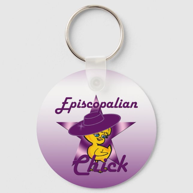 Episkopalisk Chick #9 Nyckelring (Framsida)