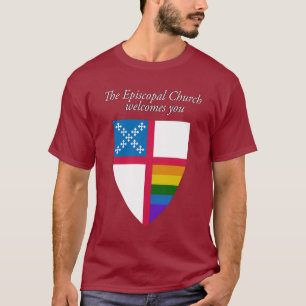 Episkopalkyrkan välkomnar dig LGBTQ T Shirt