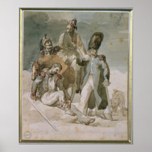 Episod från Napoleons reträtt Poster