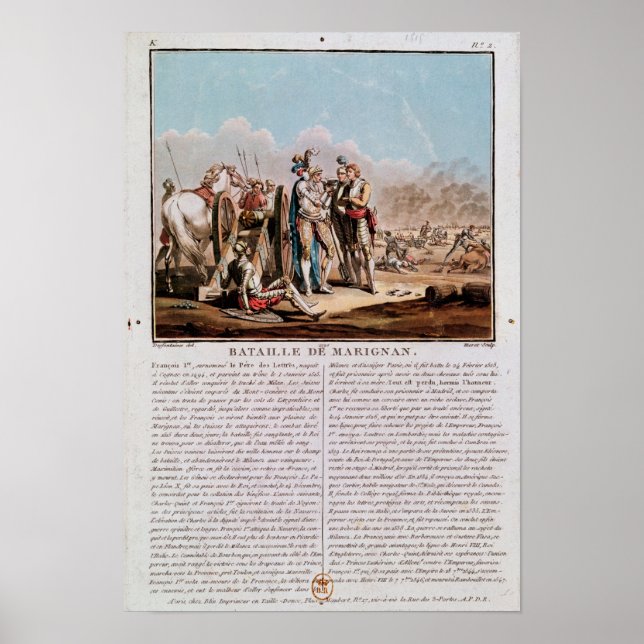 Episoder av slaget vid Marignan Poster (Framsidan)
