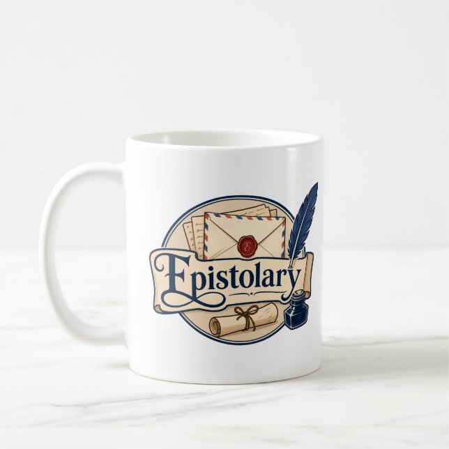 Epistolär Kaffemugg (Vänster)