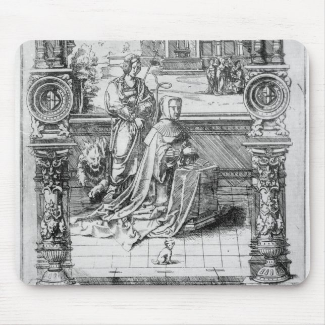 Epitaph av Margaret av Österrike Musmatta (Framsidan)