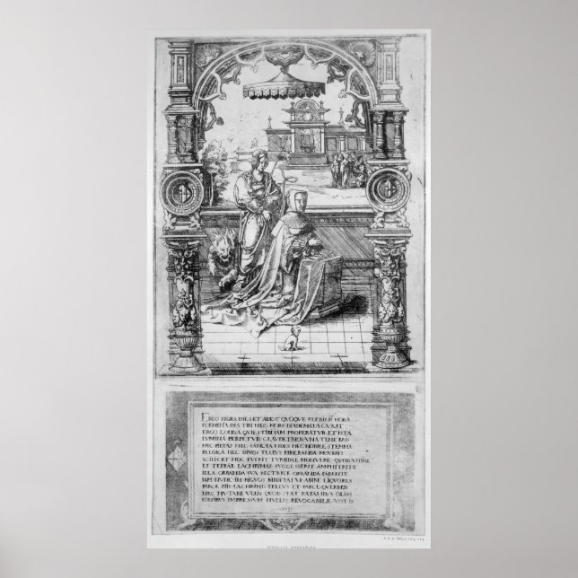 Epitaph of Margaret of Austria Poster (Framsidan)