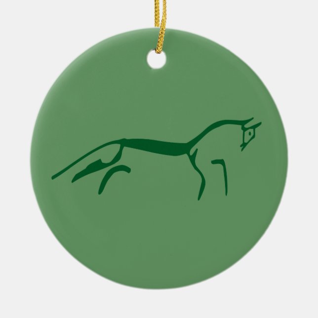 Epona Julgransprydnad Keramik (Framsidan)