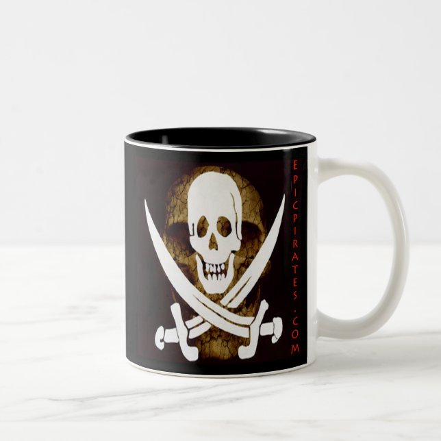 Epos piratkopierar banret #5 Två-Tonad mugg (Höger)