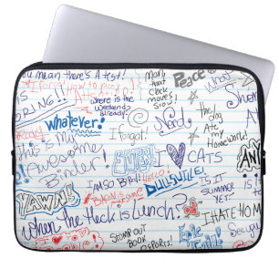 Epos skolar klotter laptop fodral