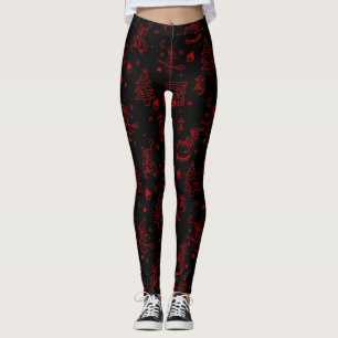 epphany christmas häxanus svart leggings