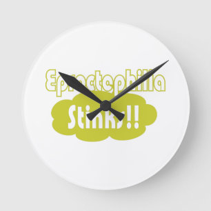 Eproctophilia stankar!! rund klocka