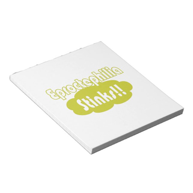 Eproctophilia Stinks! Anteckningsblock (Vinklad)