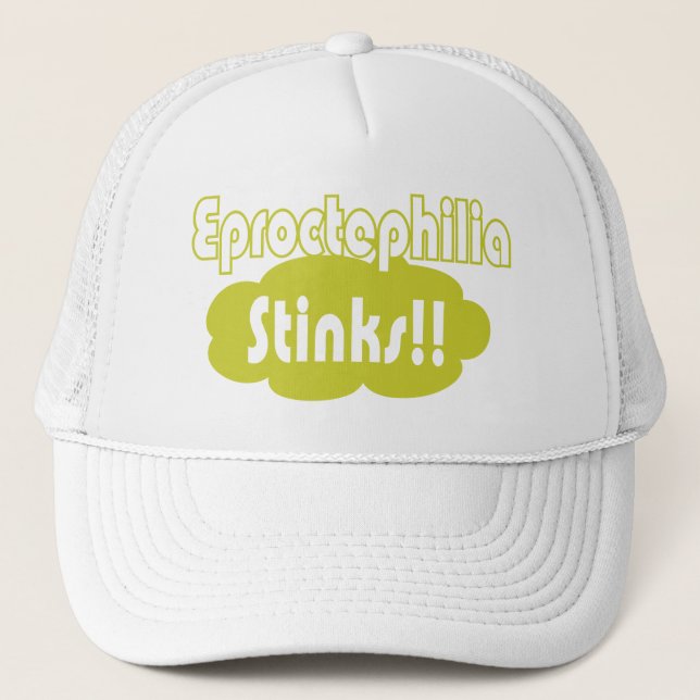 Eproctophilia Stinks! Truckerkeps (Framsida)