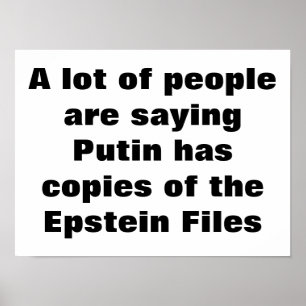 Epstein-filer Poster