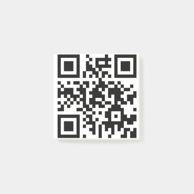 Epstein Trump Grand Jury Testimony QR-kod Post-it Block (Framsida)
