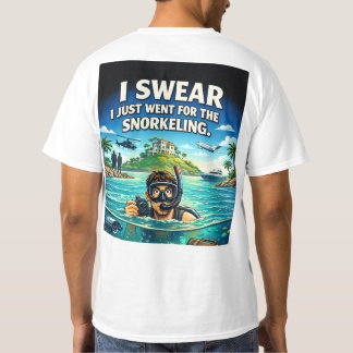 Epstien "Jag åkte bara för snorklingen T Shirt