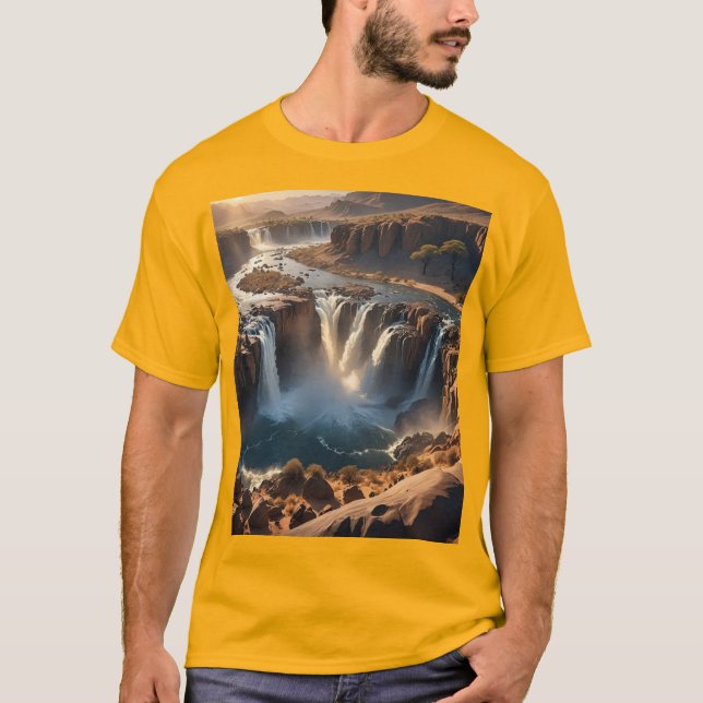 Epupa Falls, Namibia T Shirt (Framsida)