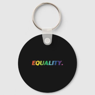 "Equality" (jämlikhet), svart Pride, regnbåge, nyc Nyckelring