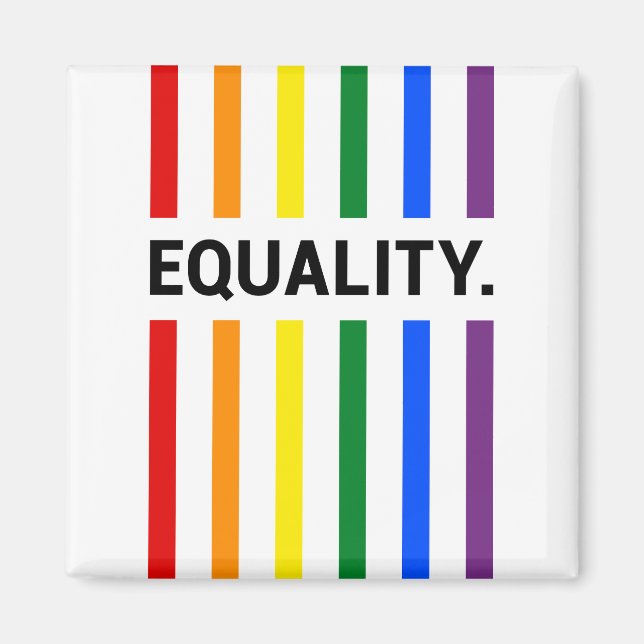 Equality Rainbow Magnet (Framsidan)