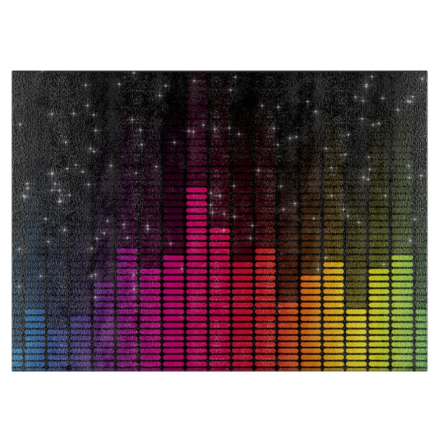 Equalizer Disco Ljus Musik Volym (Framsidan)