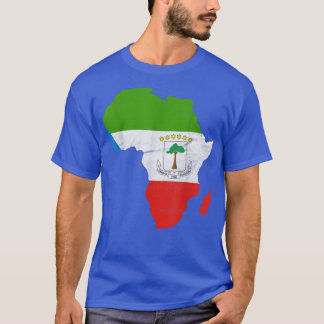 Equatorial Guinea Flag Africa Continent Equatorial T Shirt